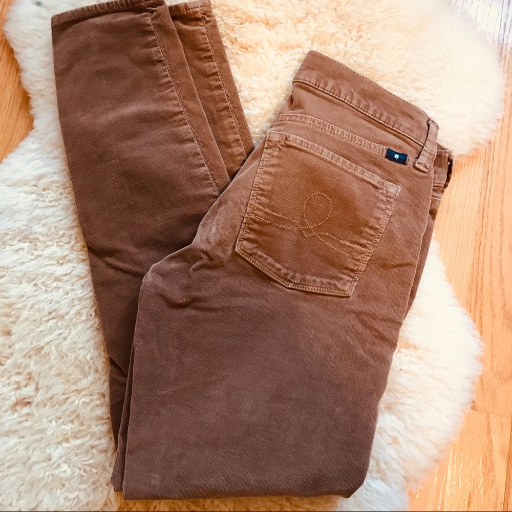 Lucky Sofia Skinny curvy fit cords, size 4 EUC!